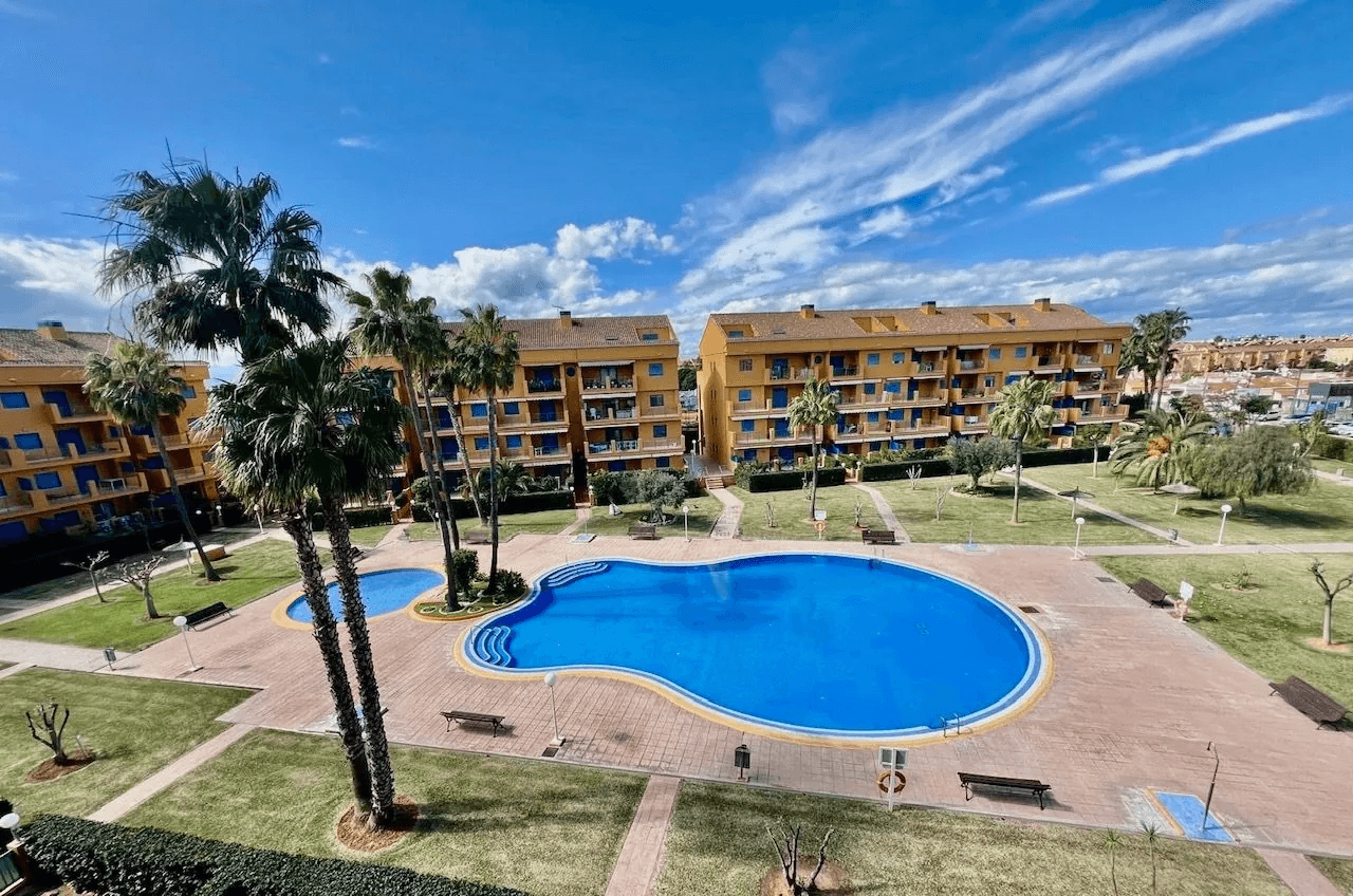 Penthouse on the beach near Puerto Denia