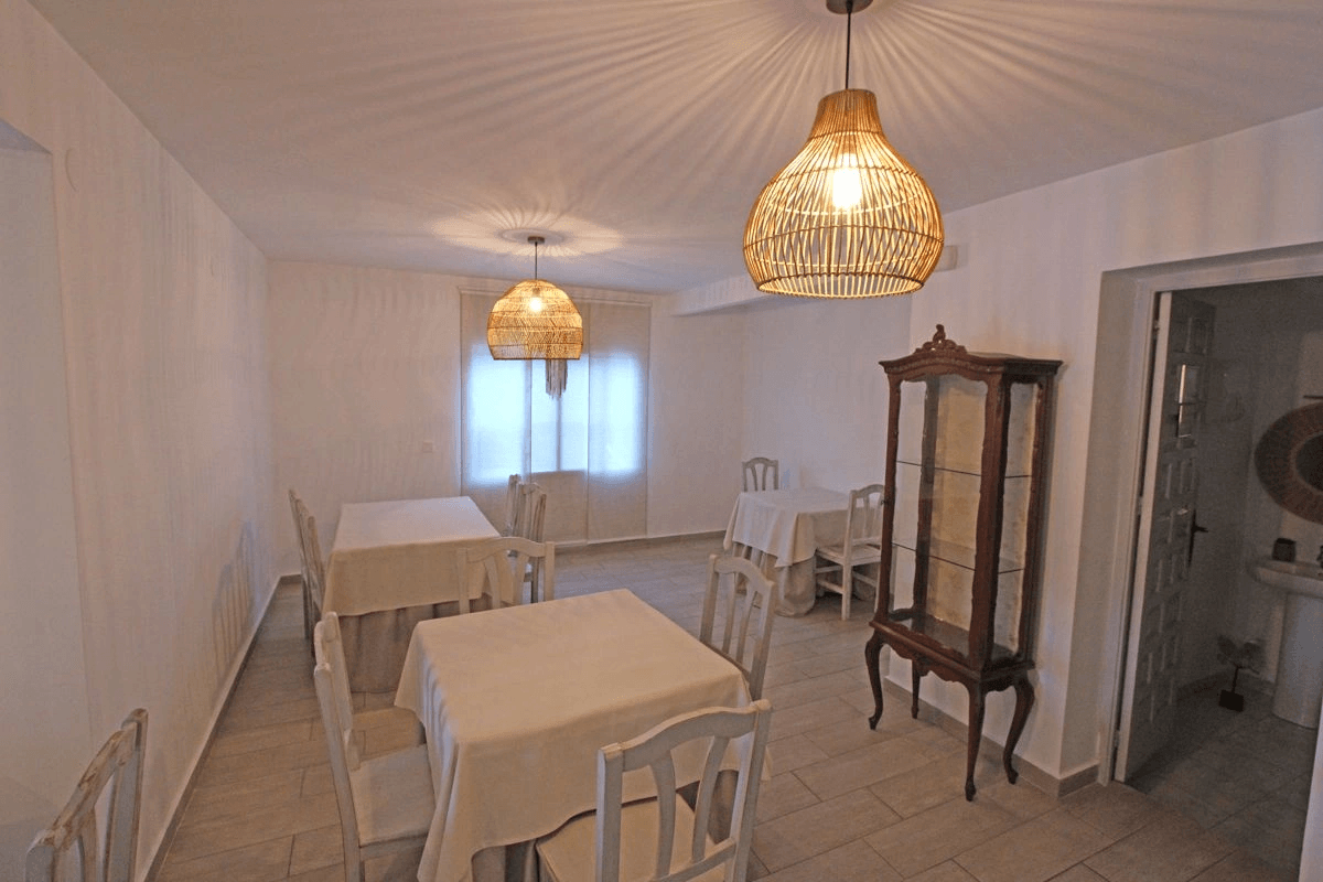 Villa with restaurant and house in Las Rotas