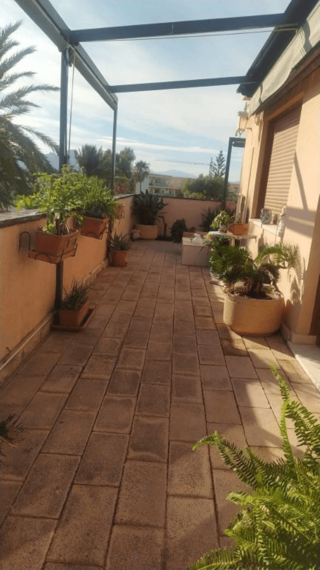 Penthouse with views, terrace, and pool within walking distance to the sea in Denia.
