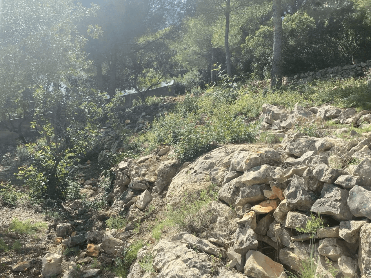 Bouwgrond met uitzicht op zee Denia
