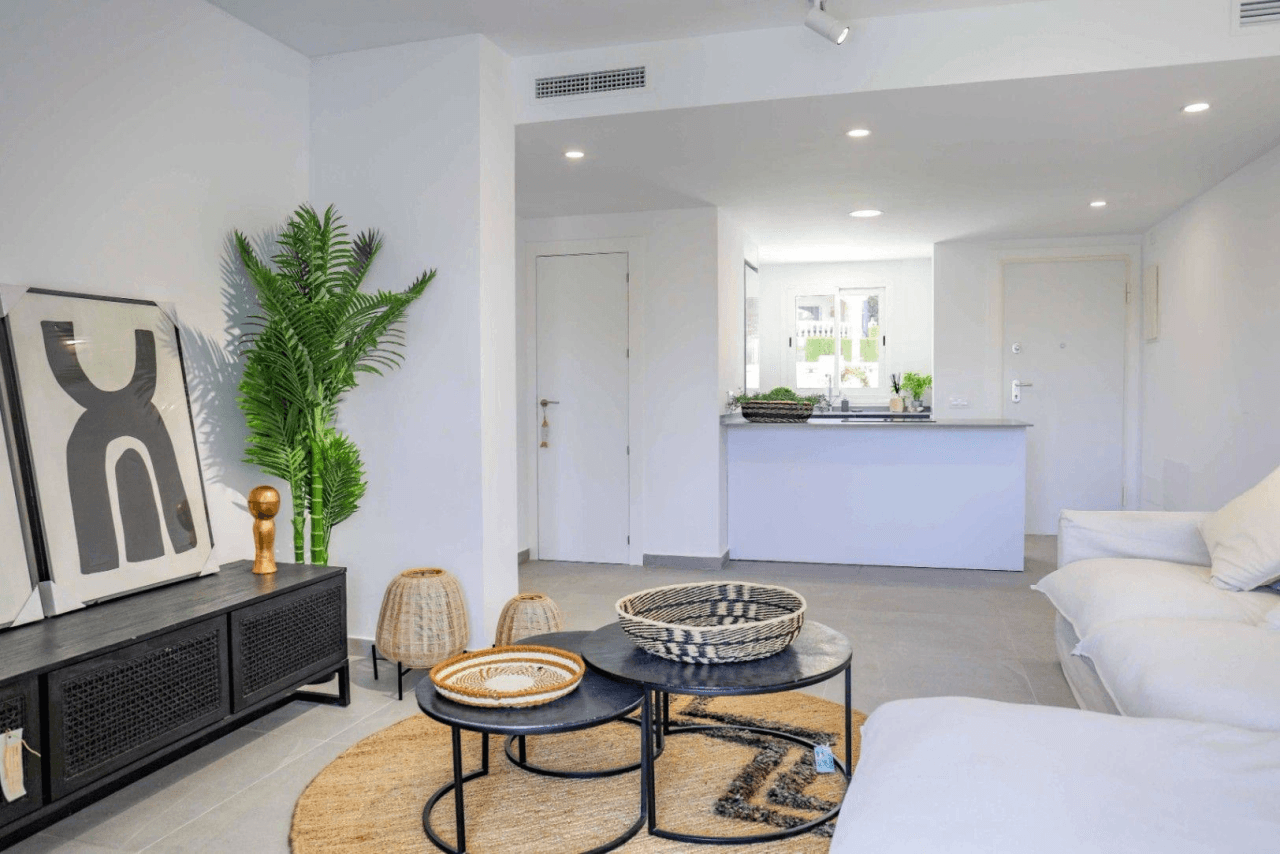Appartementen in de woonwijk van Denia