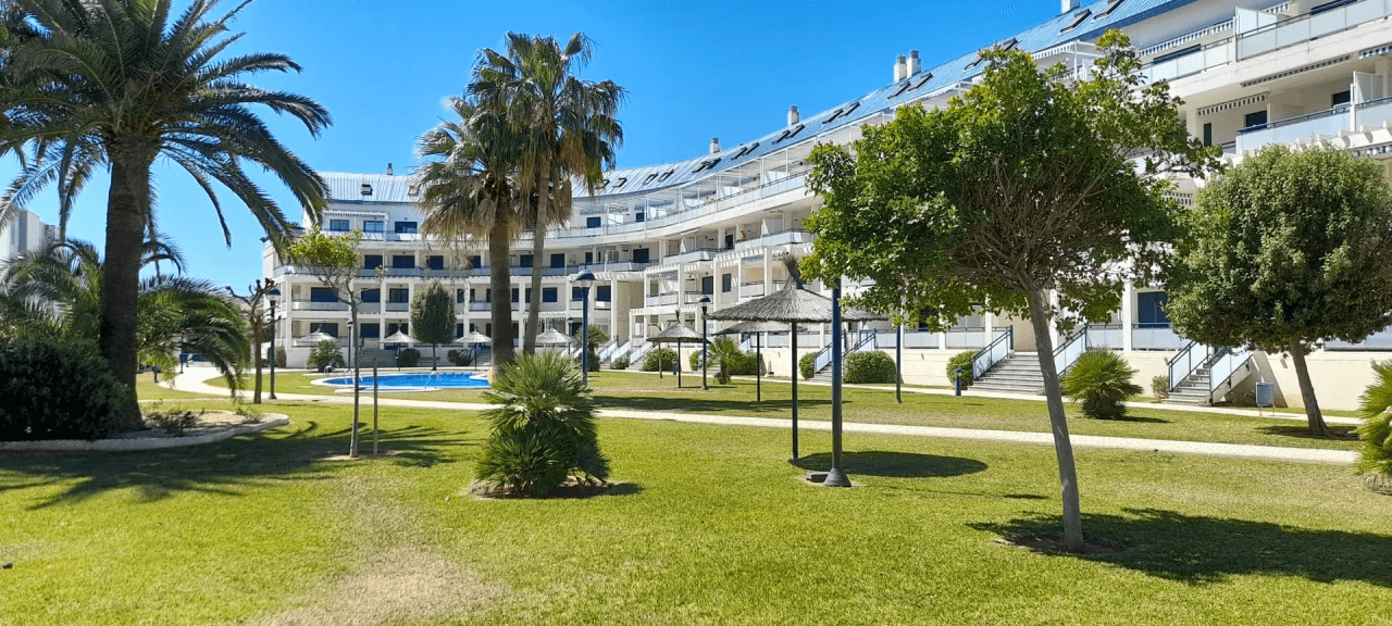 Spectacular Duplex Penthouse 1.line of beach of Las Marinas, Denia