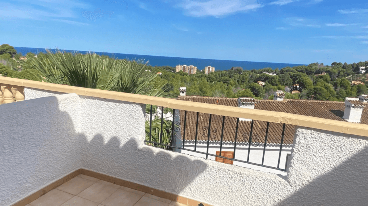 Semi-detached house with sea views Las Rotas Denia