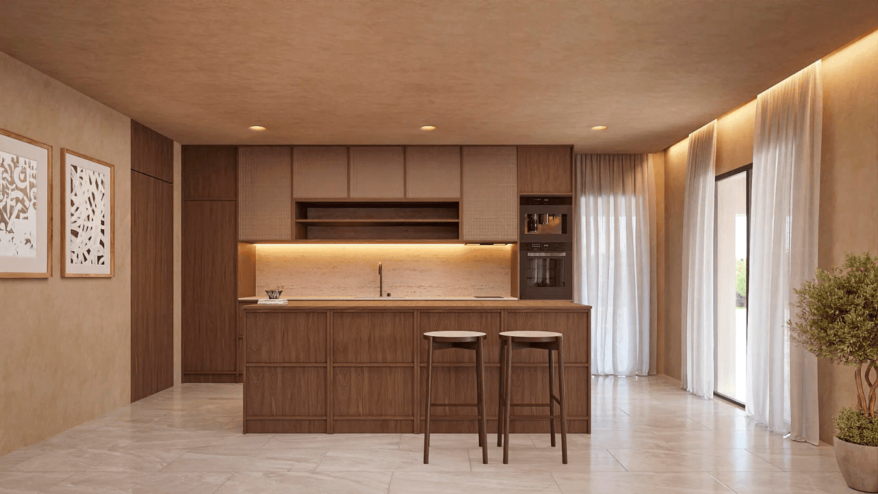 Mediterranean style villa project for sale in Moraira