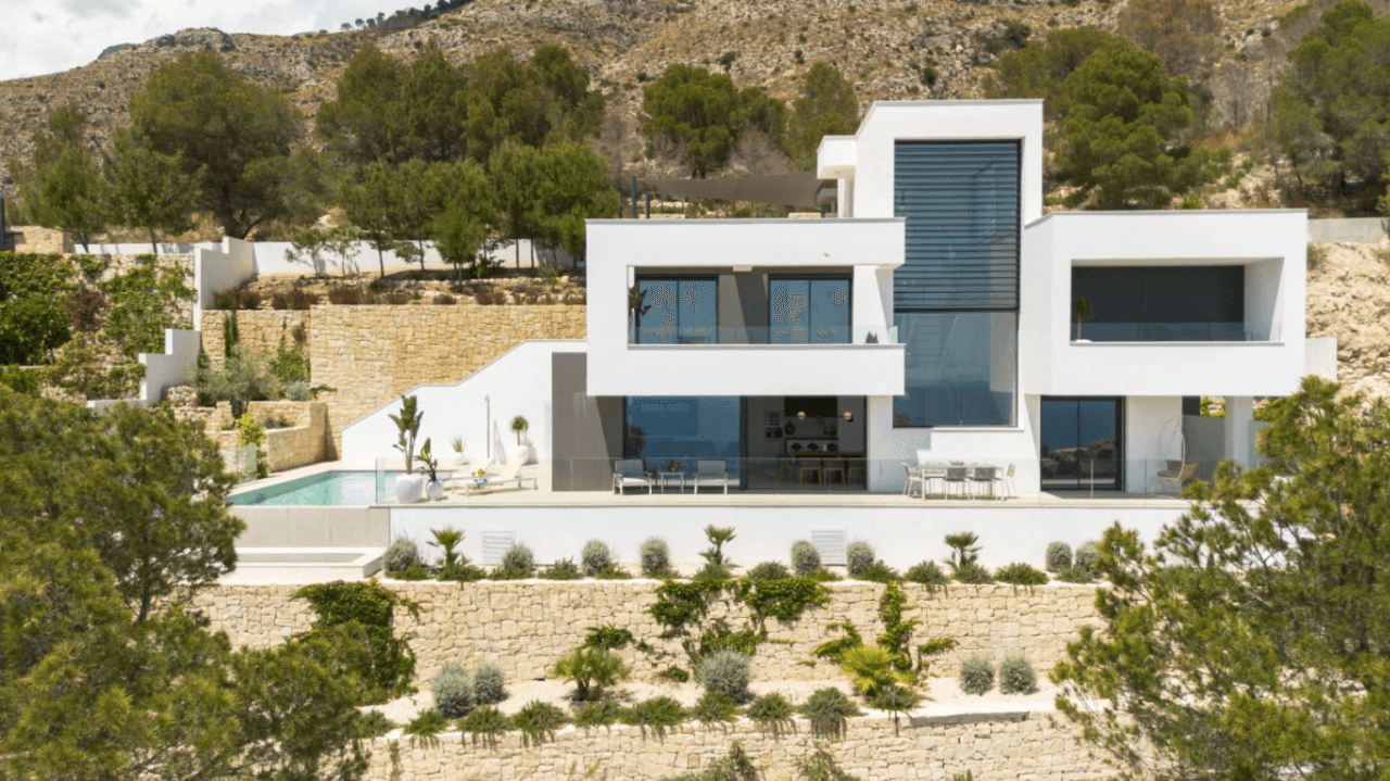 Villa de Lujo de 4 dormitorios, en Altea