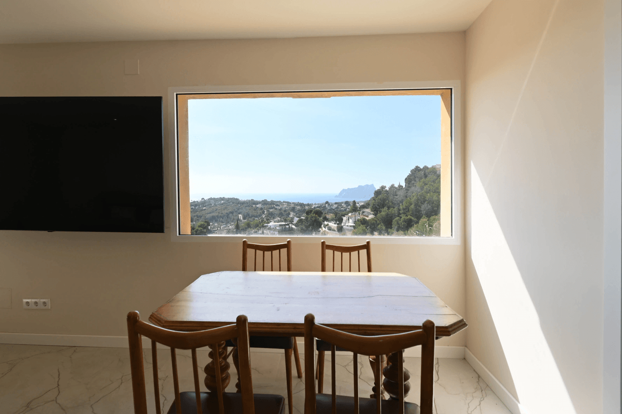 . TWO VILLAS + GUEST APARTMENT . MORAIRA. SEA VIEWS