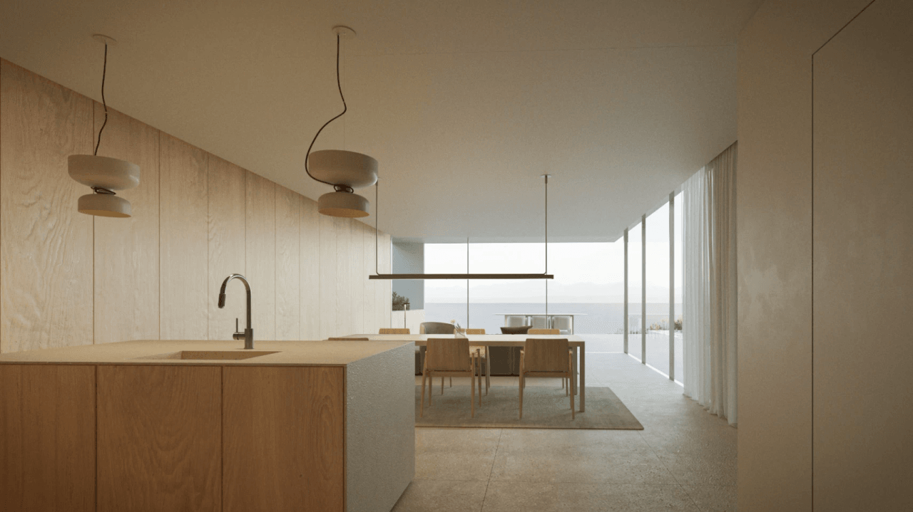 Moderne nieuwbouw villa met panoramisch uitzicht op zee in Benissa costa