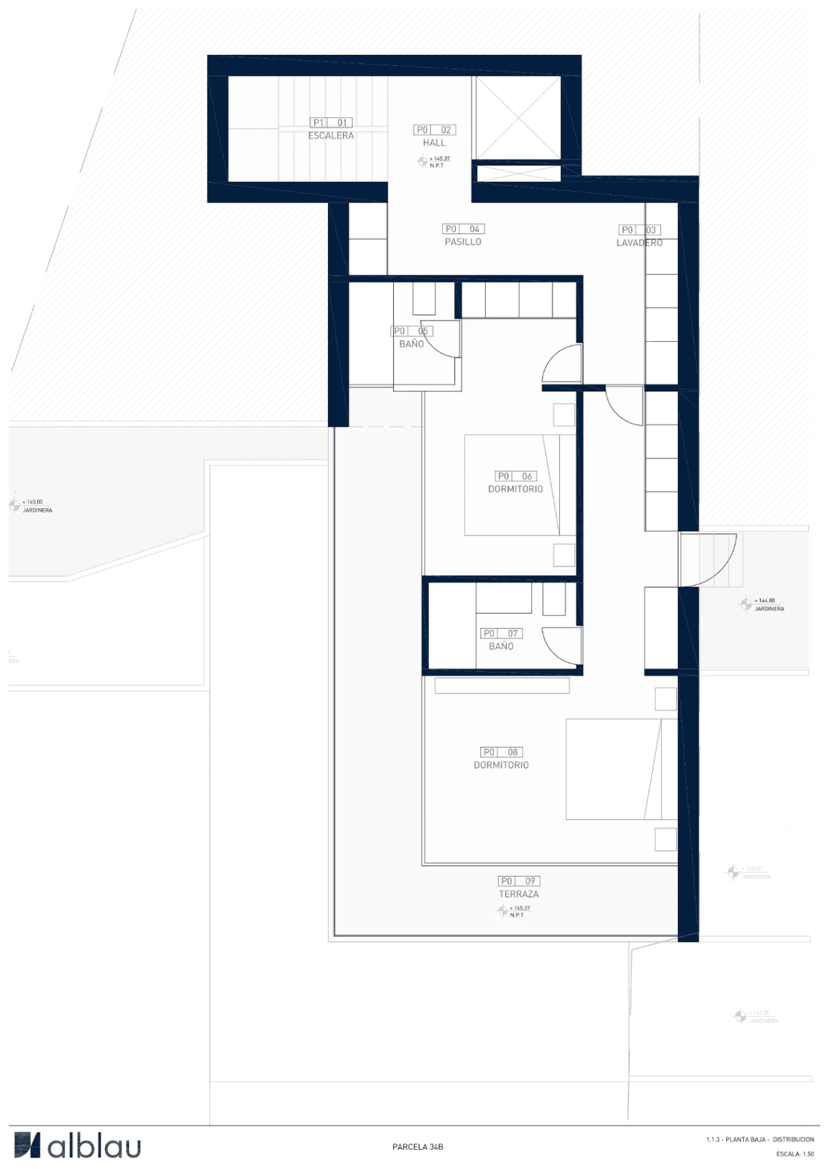Moderne nieuwbouw villa met panoramisch uitzicht op zee in Benissa costa