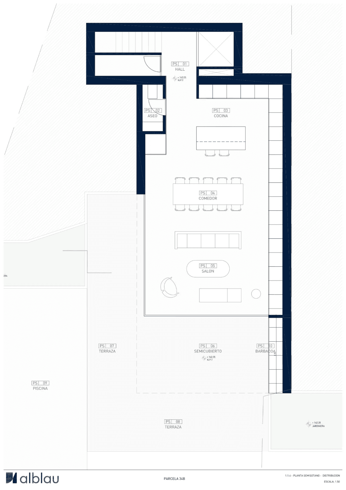 Moderne nieuwbouw villa met panoramisch uitzicht op zee in Benissa costa
