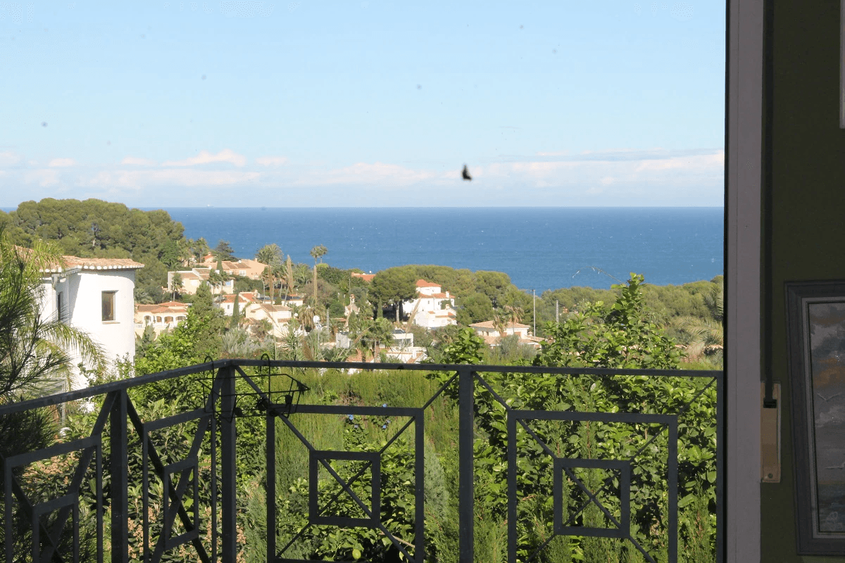 Villa met zeezicht in Denia