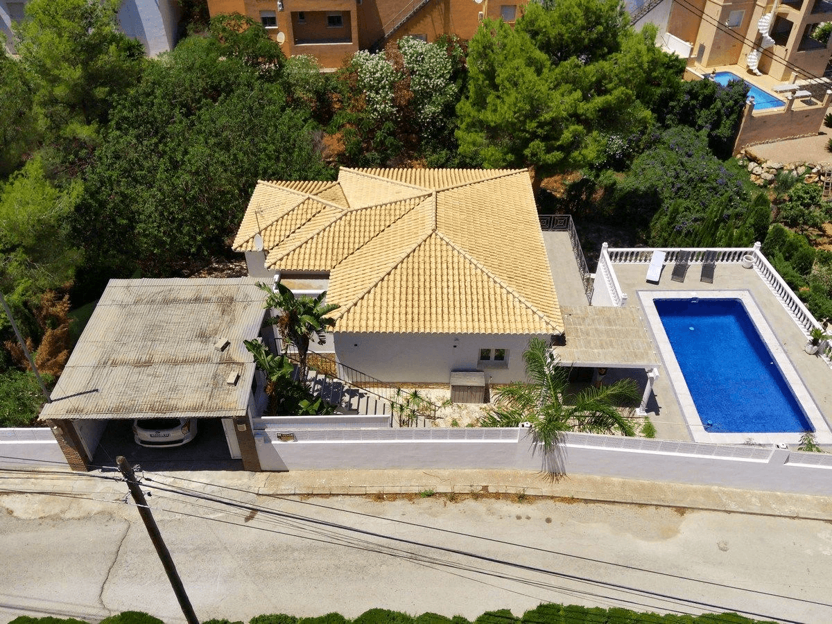 Villa met zeezicht in Denia