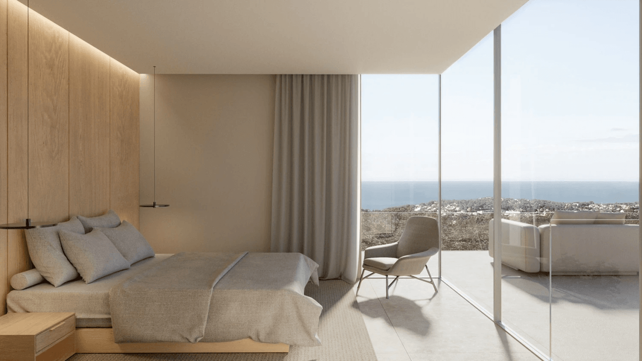 Project of Luxury villa with panoramic sea views for sale in Benissa.