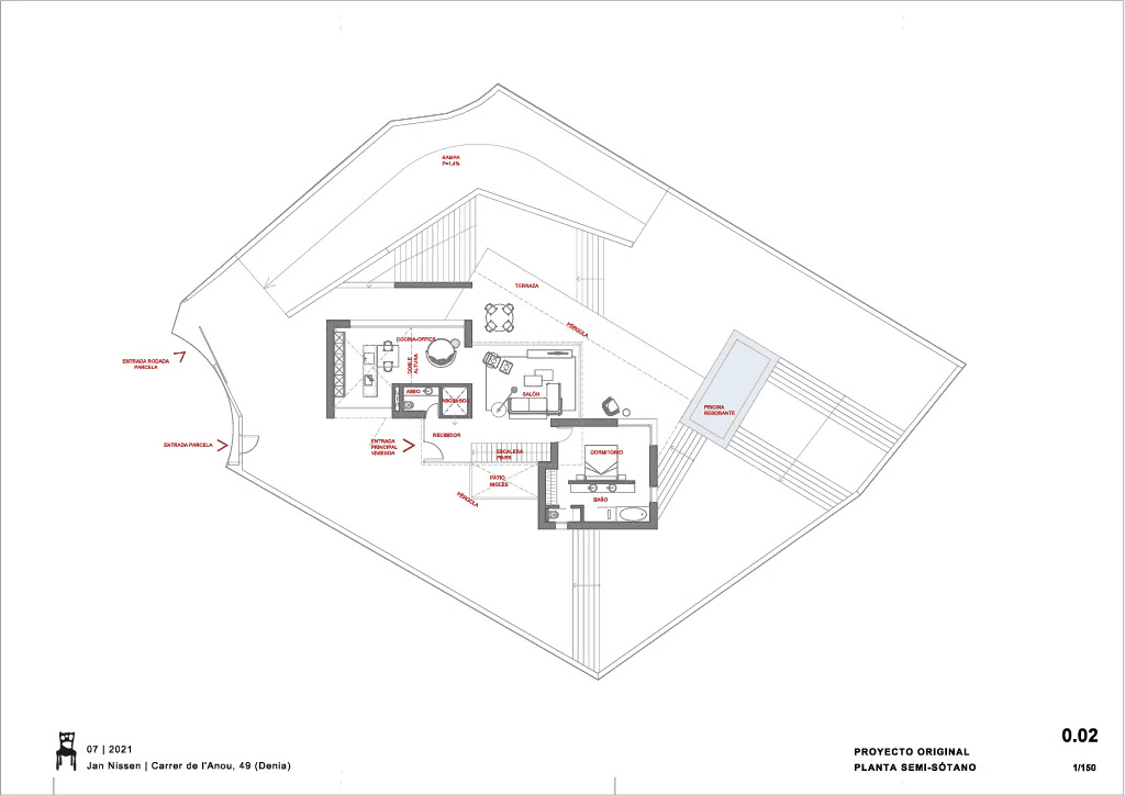 "Montgó House": Author Project with Granted License and Infinite Views in Dénia.