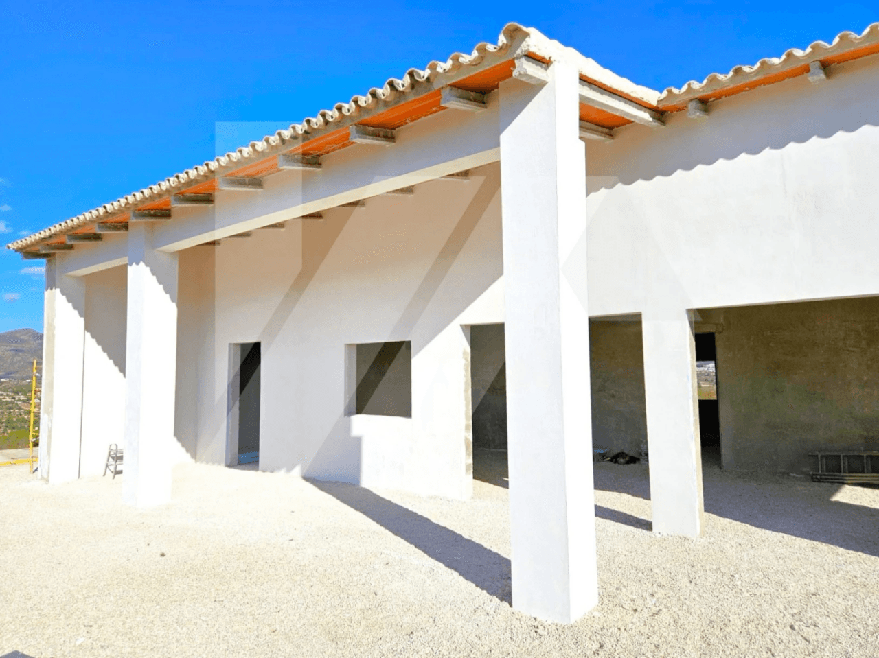 Finca for sale with sea views in Benissa. Costa Blanca.