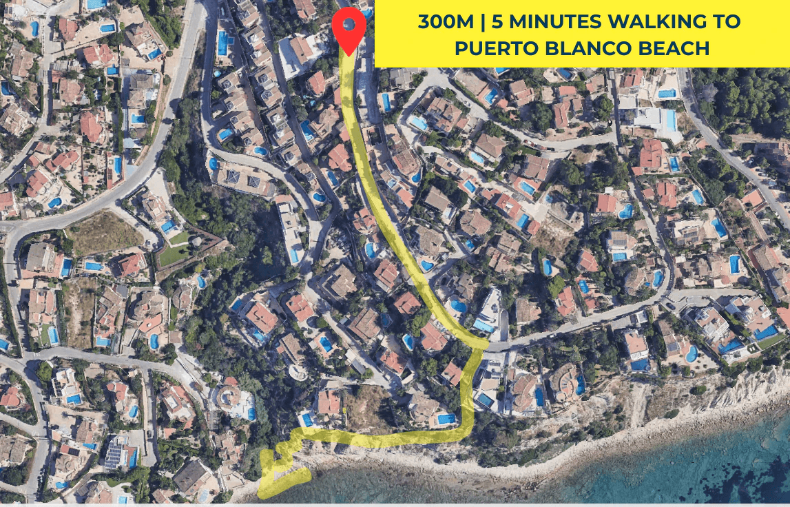 Detached house for sale in Calpe
