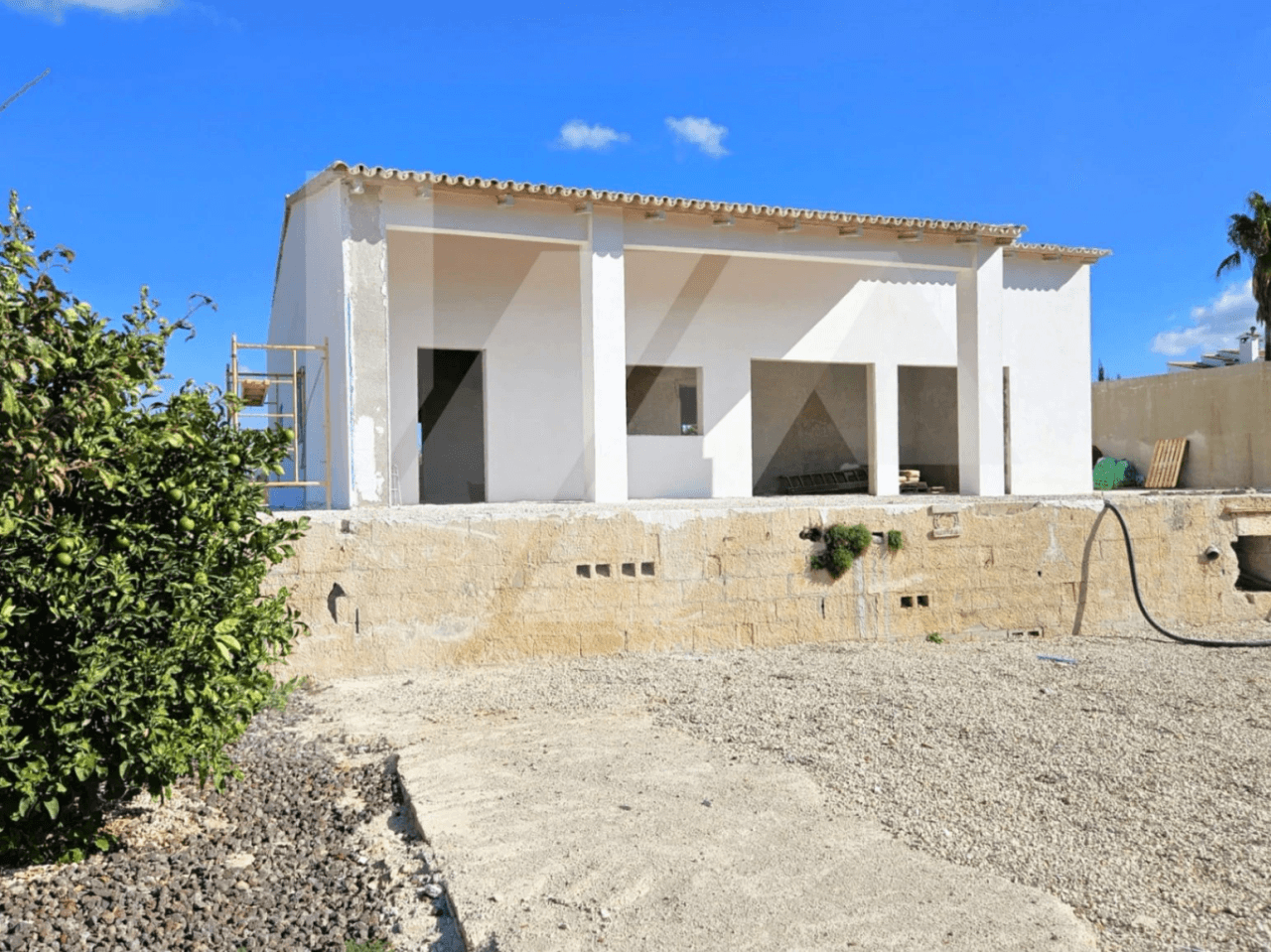 Finca for sale with sea views in Benissa. Costa Blanca.