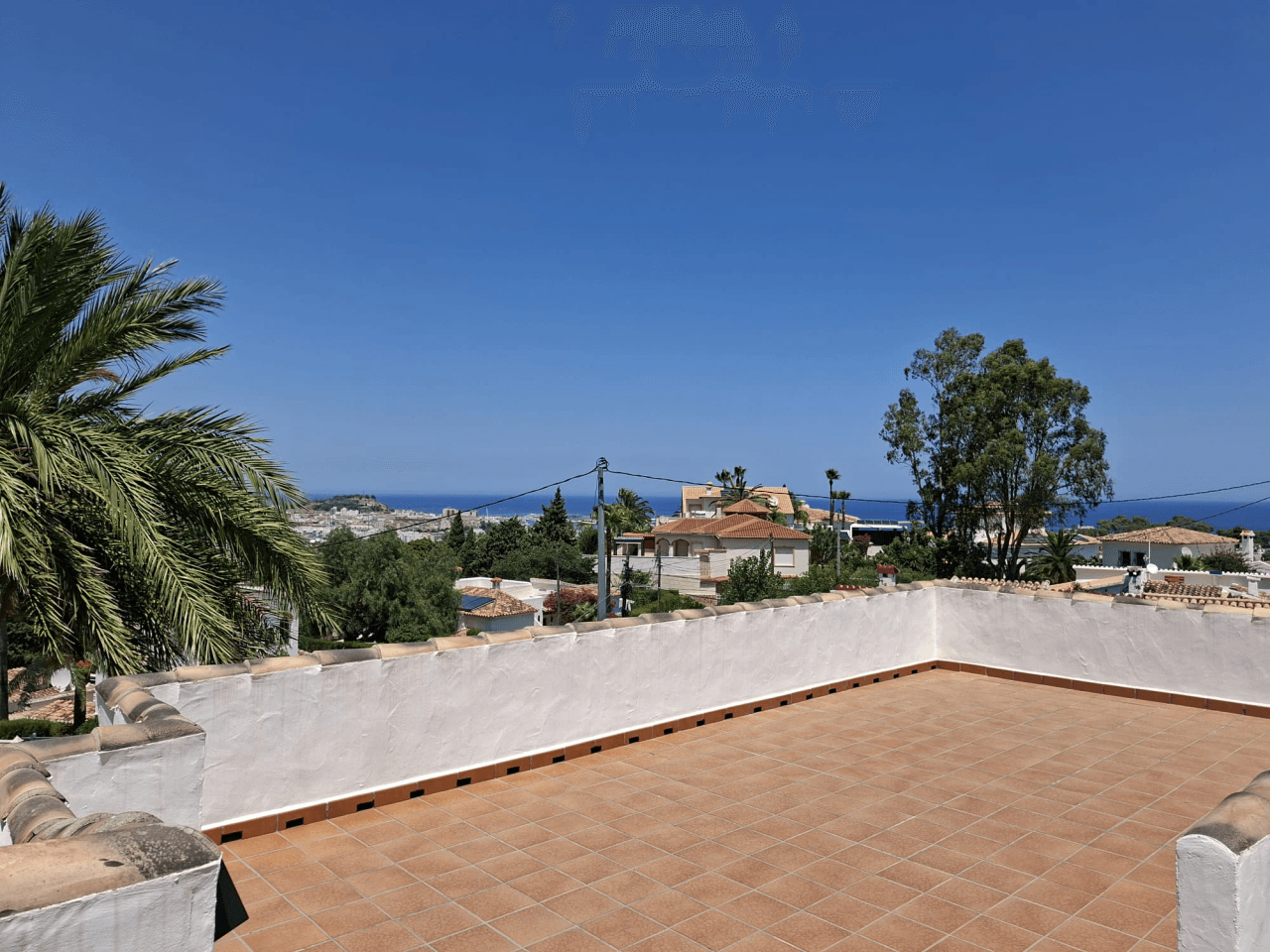 Villa met uitzicht op mar, in El Montgo in Denia
