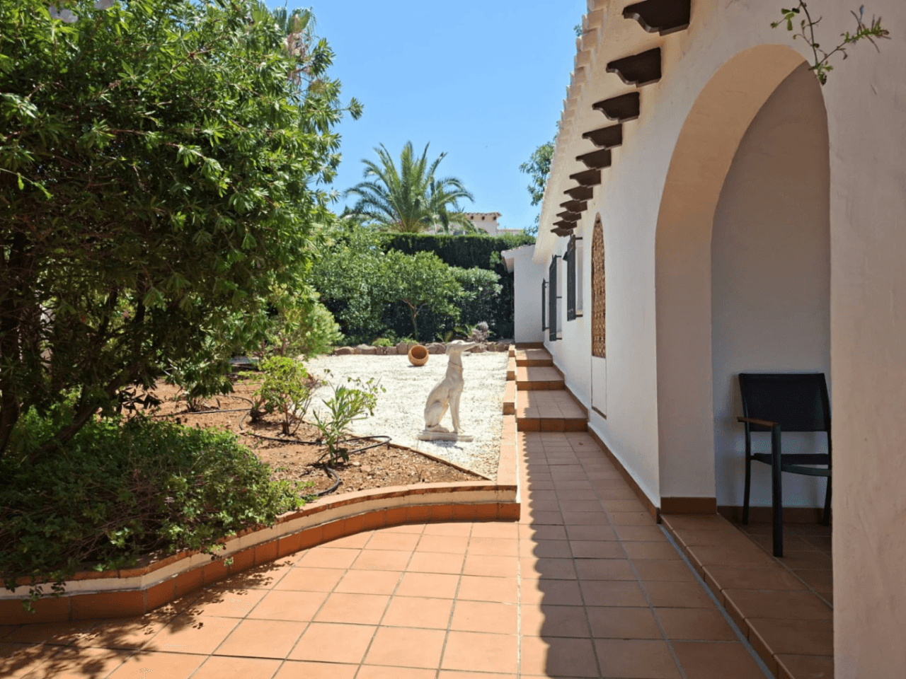Villa met uitzicht op mar, in El Montgo in Denia