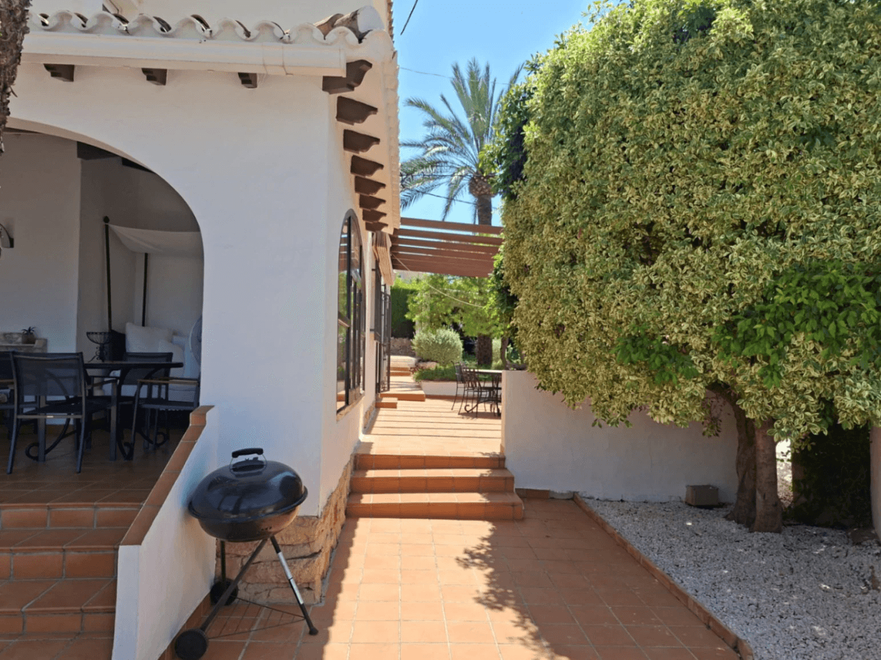 Villa met uitzicht op mar, in El Montgo in Denia