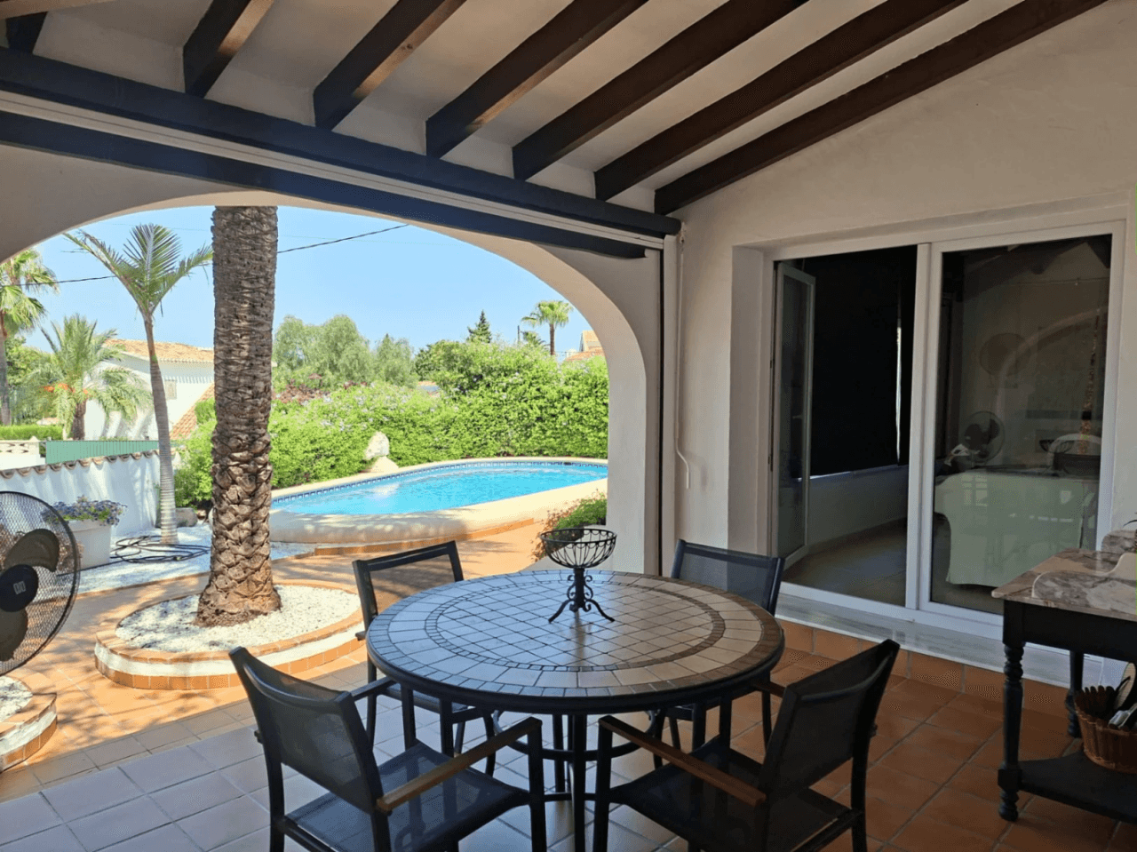 Villa met uitzicht op mar, in El Montgo in Denia