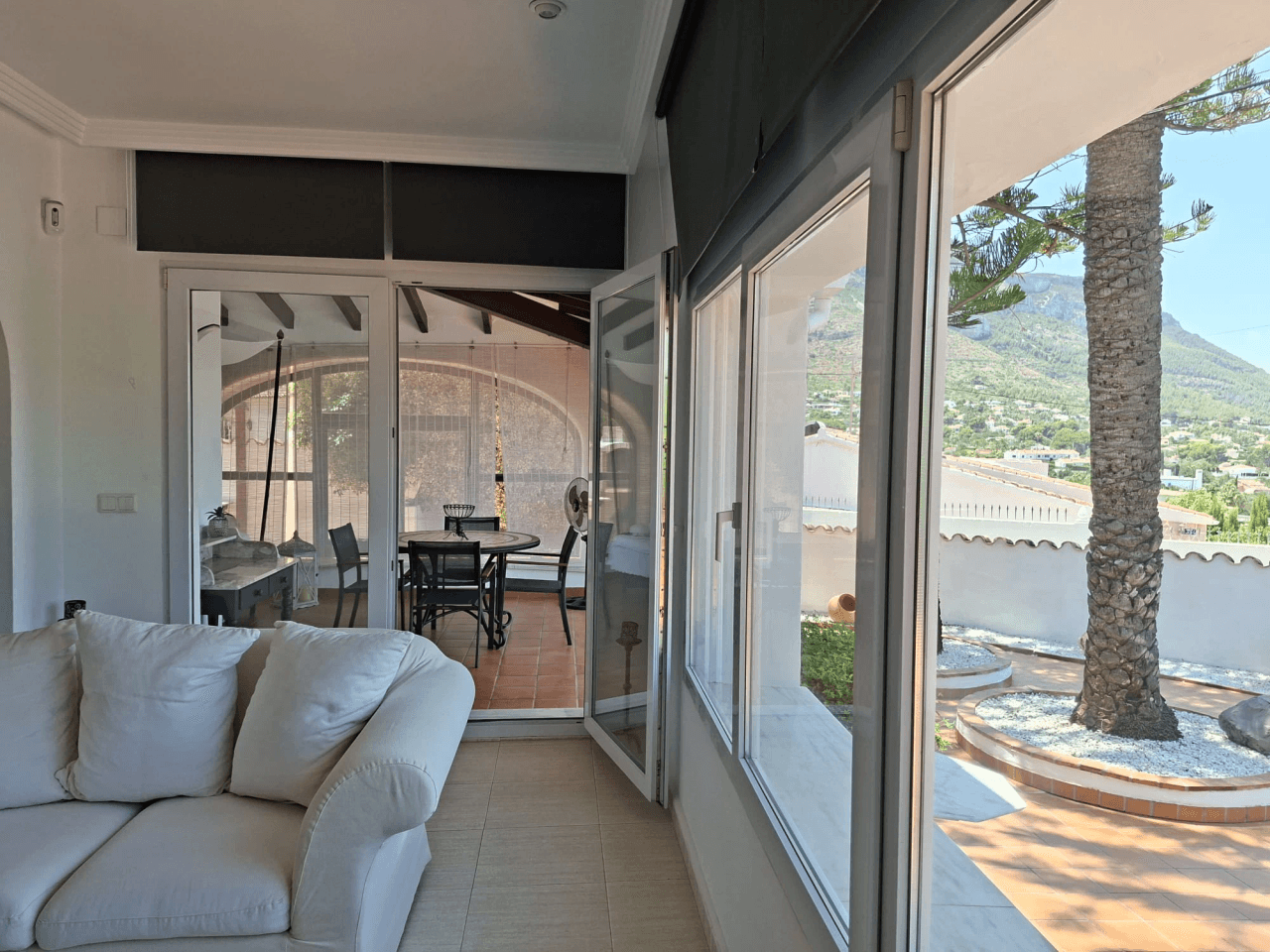 Villa met uitzicht op mar, in El Montgo in Denia