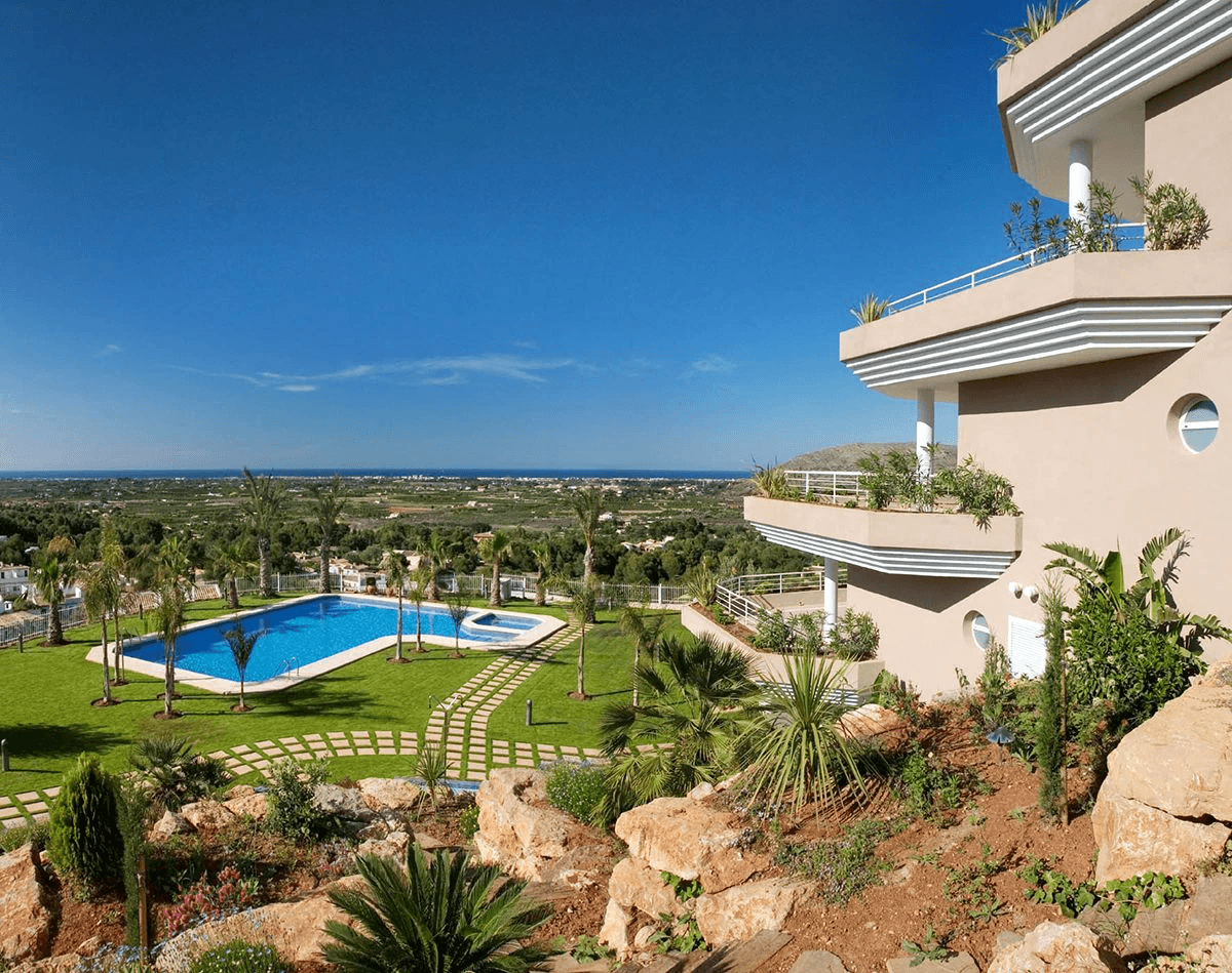 Apartment with sea views in La Sella (Denia)