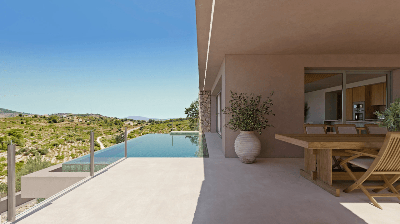 Villa sostenible en Lliber