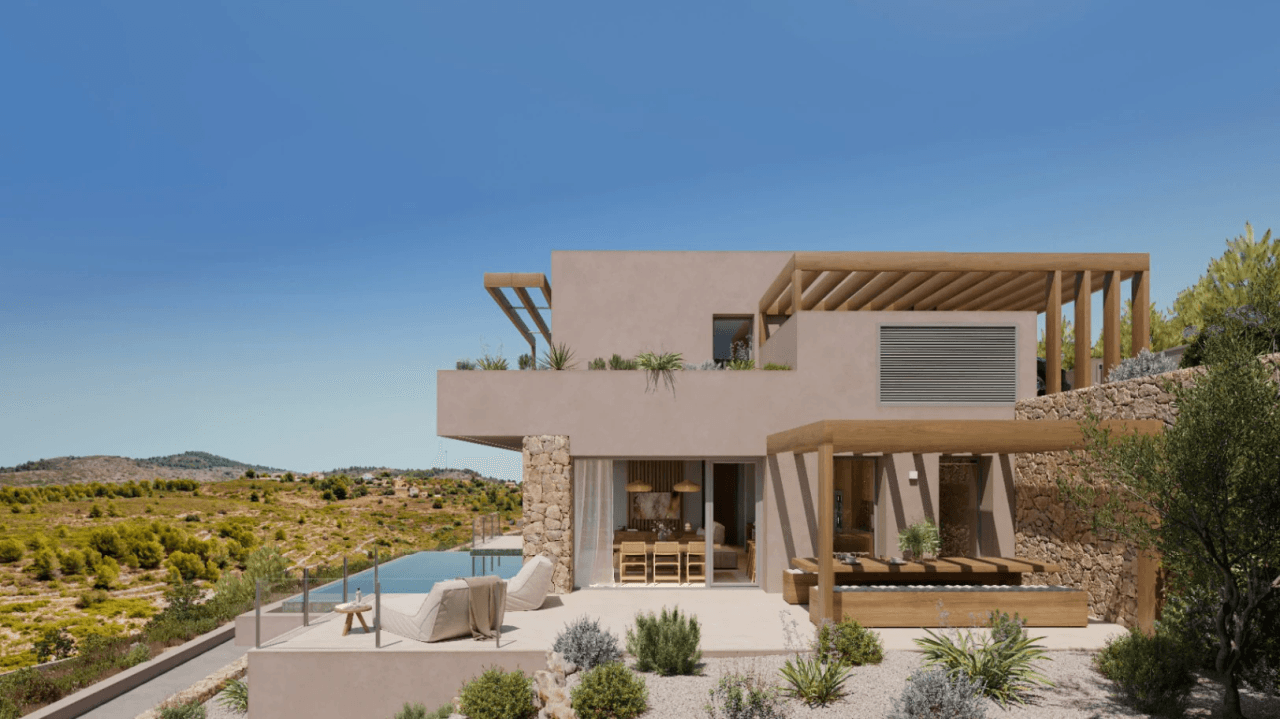 Villa sostenible en Lliber