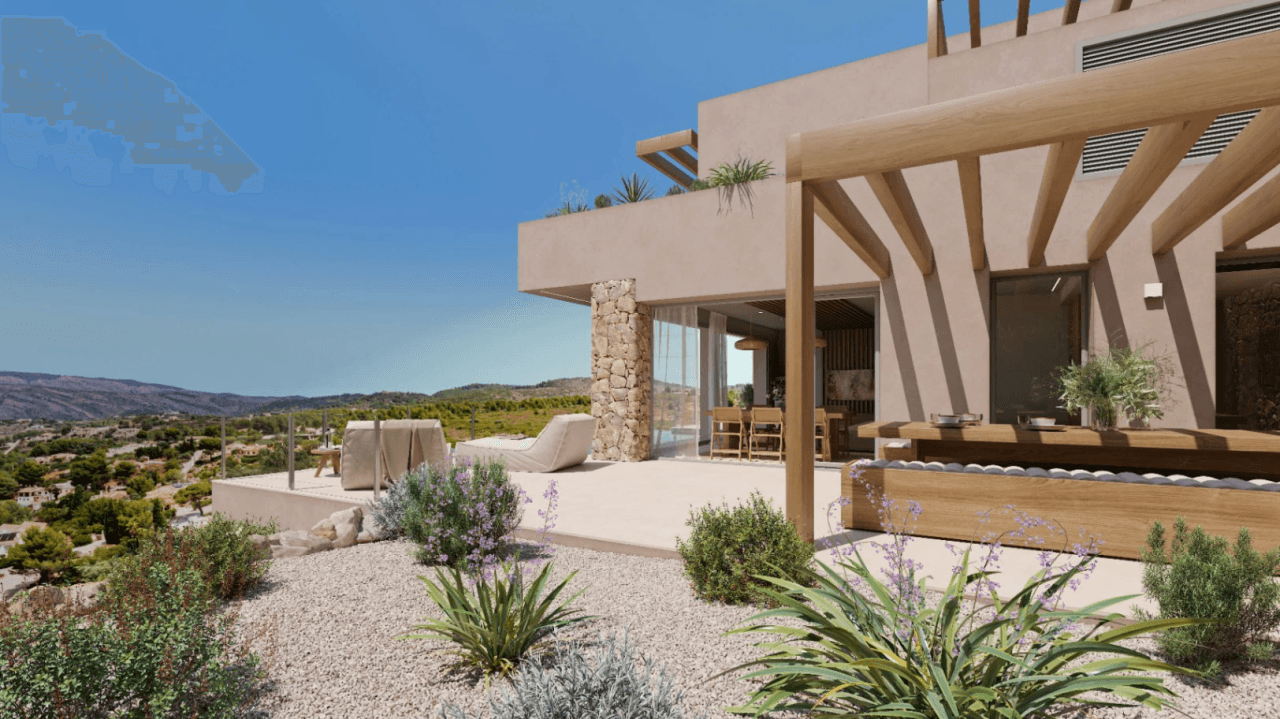 Villa sostenible en Lliber
