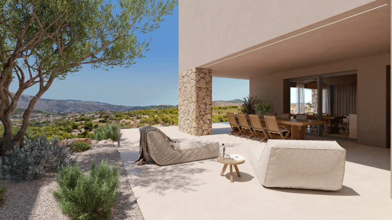 Villa sostenible en Lliber