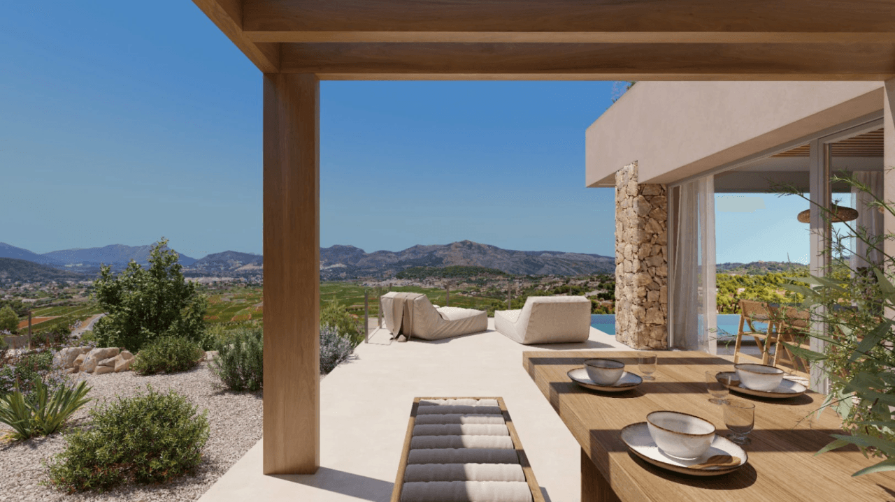 Villa sostenible en Lliber