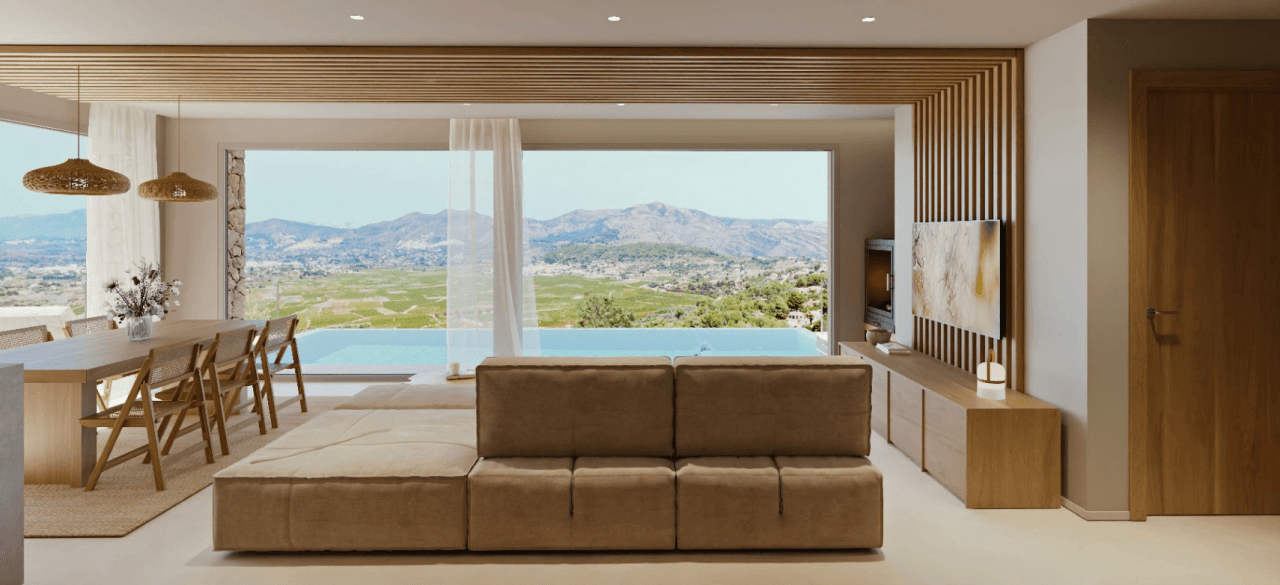 Villa sostenible en Lliber
