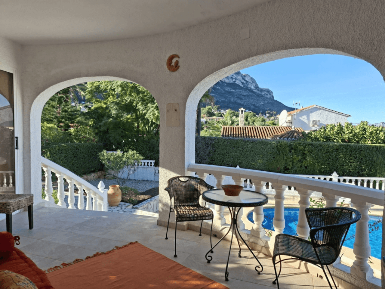 Chalet con vistas al mar y Montgó, Denia