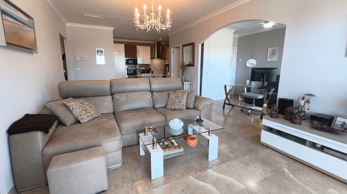 Apartamento con vistas al mar en la Sella (Denia)