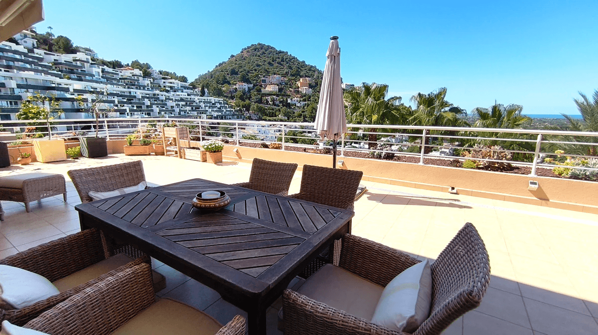 Apartamento con vistas al mar en la Sella (Denia)