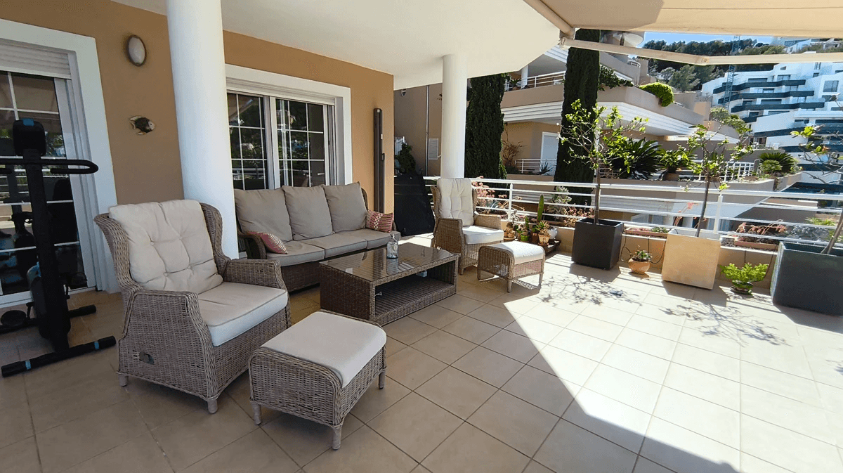 Apartamento con vistas al mar en la Sella (Denia)