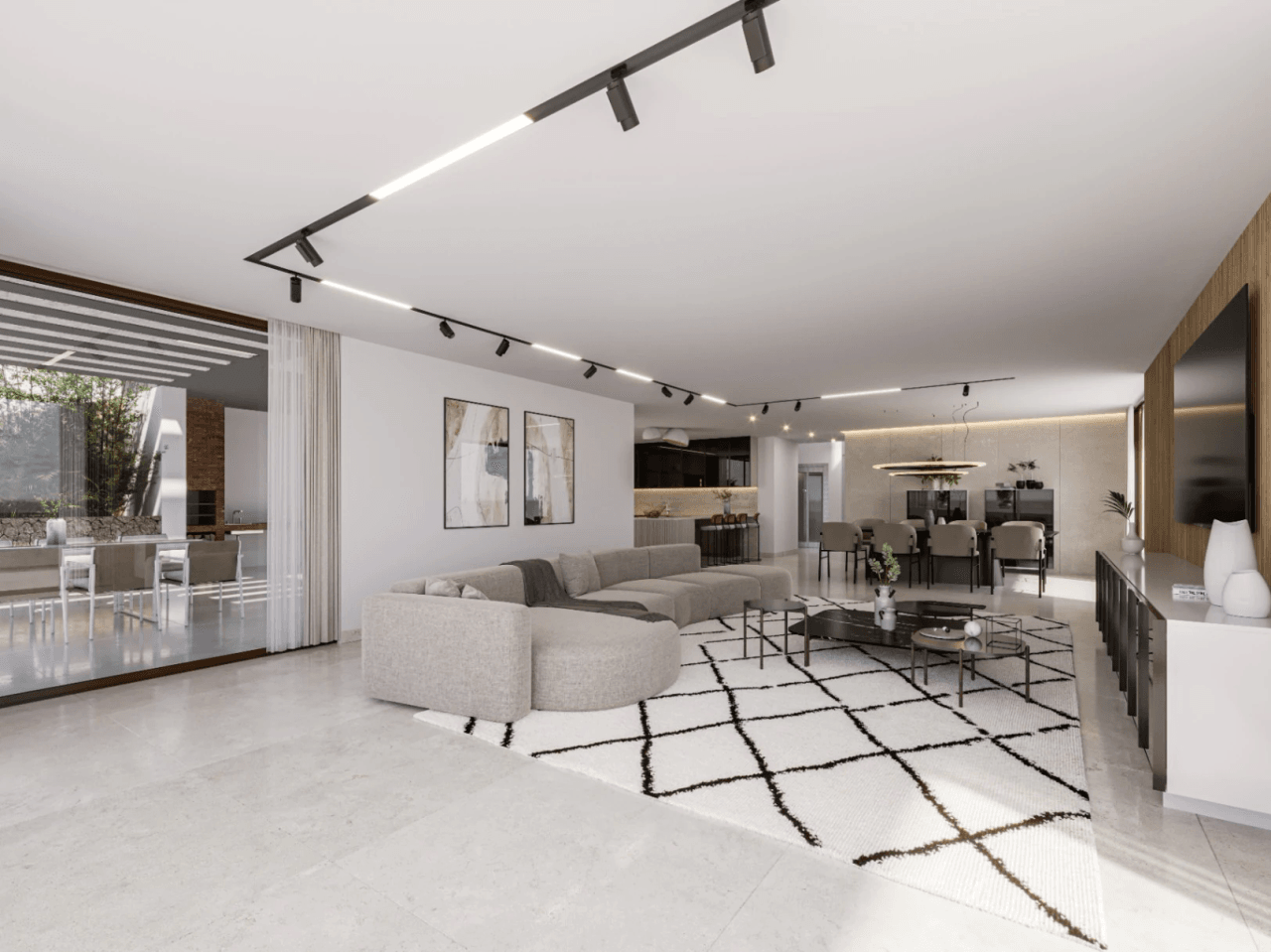 Proyecto de villa moderna con vistas al mar y al Montgó, Las Rotas, Dénia