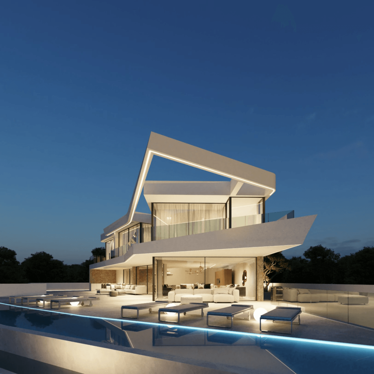 Espectacular proyecto de obra nueva con vistas al mar en Moraira