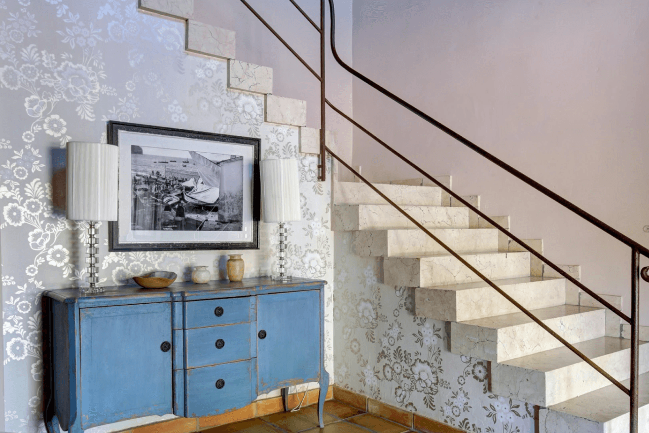 Finca de estilo rústico con imponentes vistas al mar a la venta en Moraira