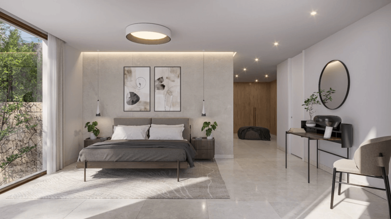 Proyecto de villa moderna con vistas al mar y al Montgó, Las Rotas, Dénia