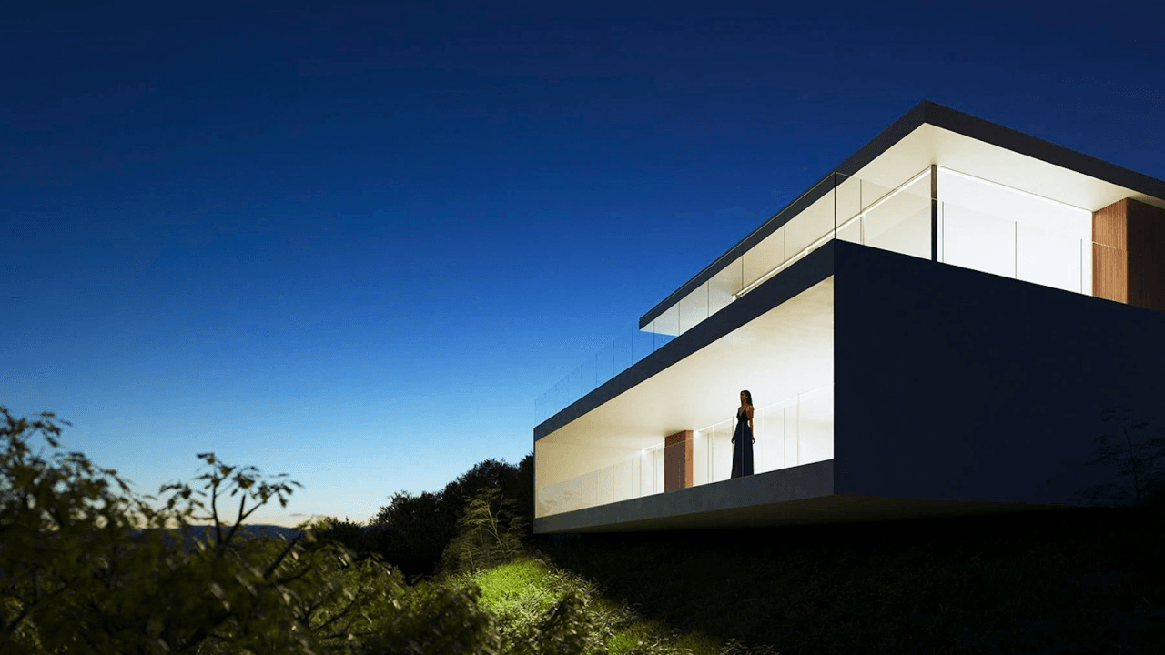 Espectacular proyecto de villa a la venta con vistas al mar en Moraira