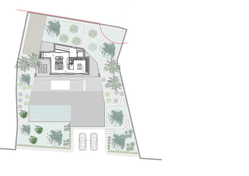 Espectacular proyecto de villa estilo moderno con vistas al mar a la venta en Benissa
