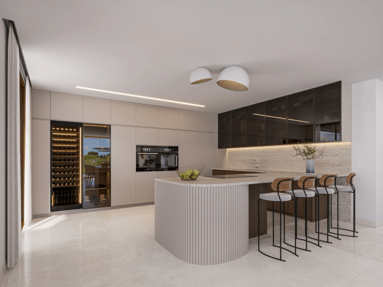 Proyecto de villa moderna con vistas al mar y al Montgó, Las Rotas, Dénia
