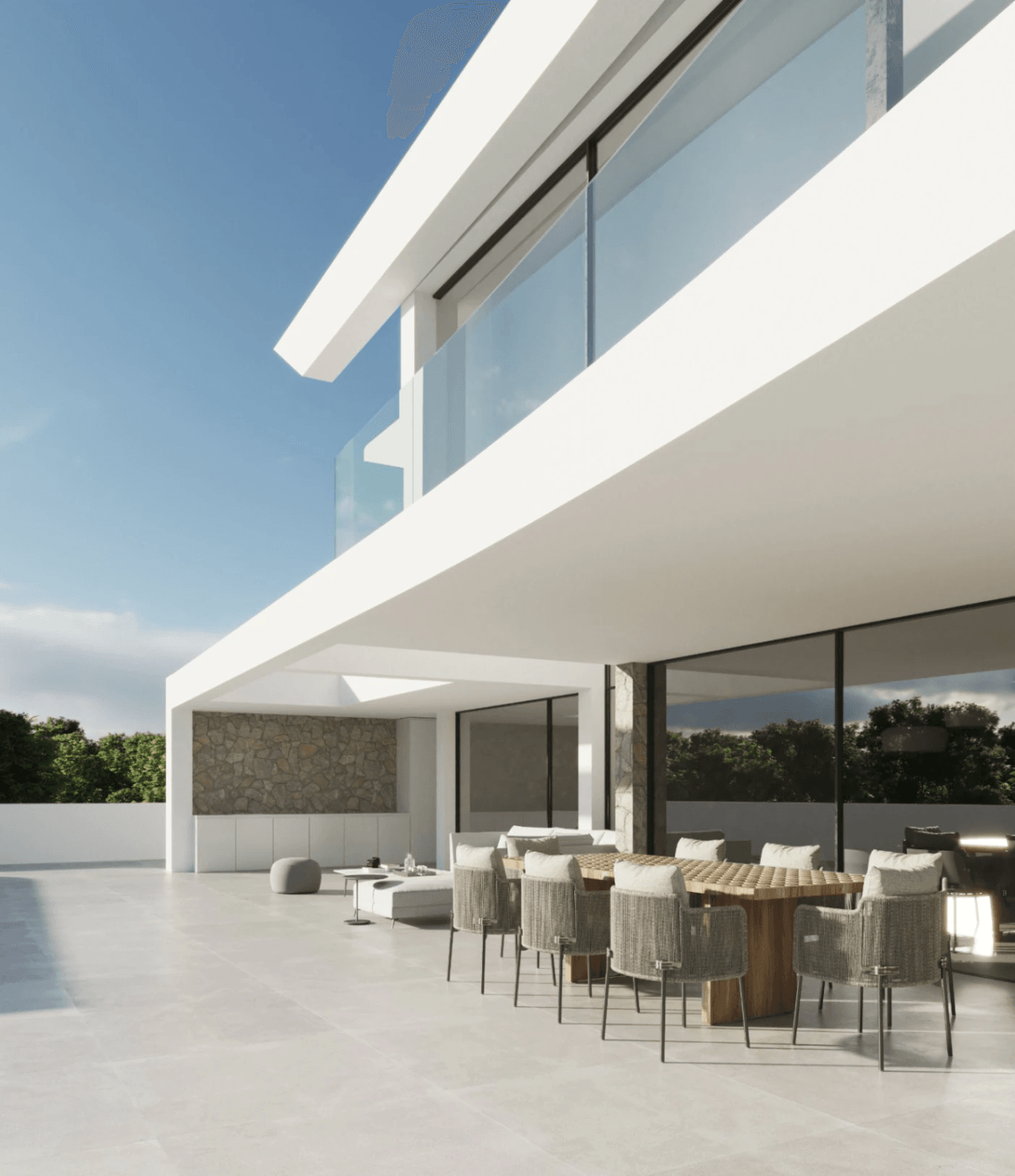 Espectacular proyecto de obra nueva con vistas al mar en Moraira