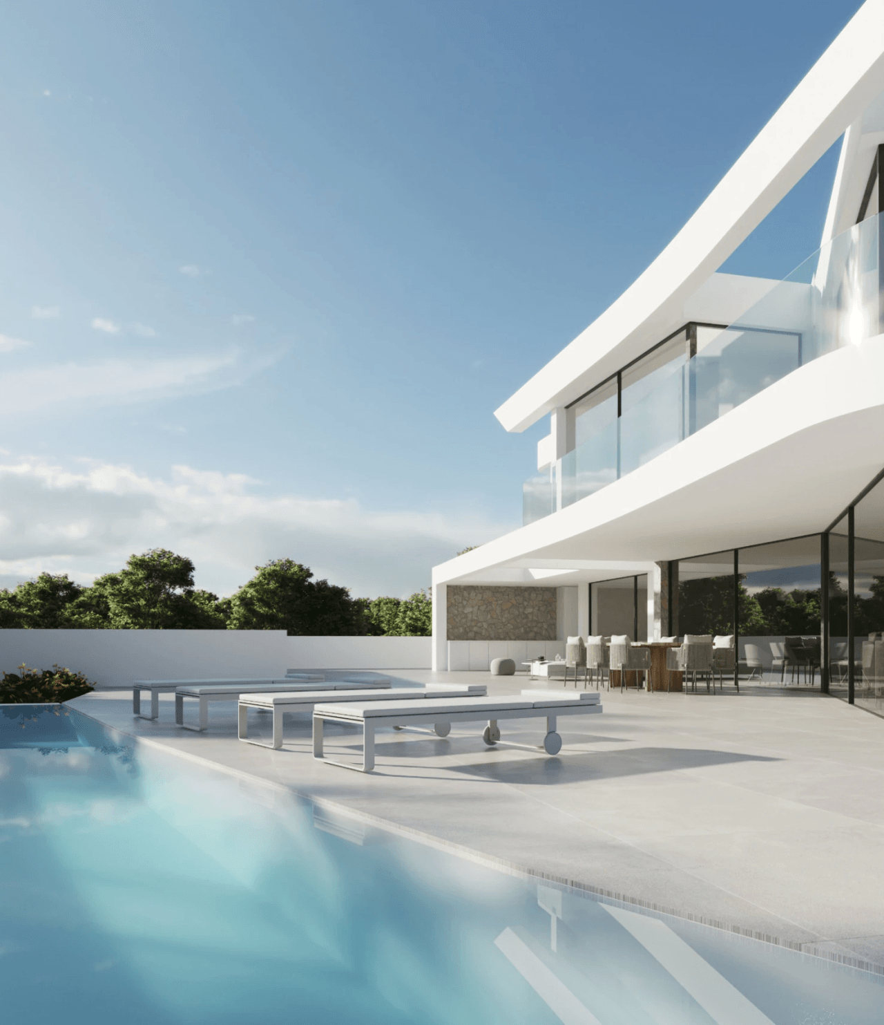 Espectacular proyecto de obra nueva con vistas al mar en Moraira