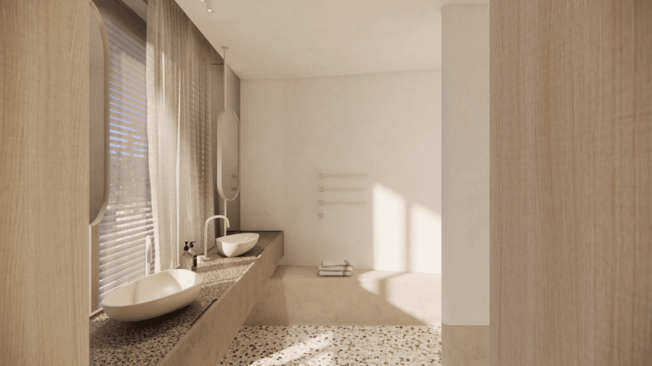 Espectacular proyecto de villa estilo moderno con vistas al mar a la venta en Benissa