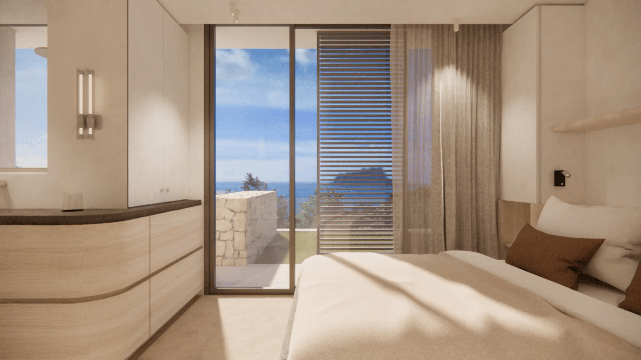 Espectacular proyecto de villa estilo moderno con vistas al mar a la venta en Benissa