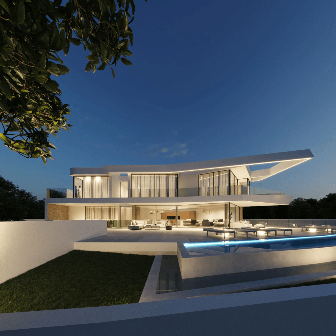 Espectacular proyecto de obra nueva con vistas al mar en Moraira