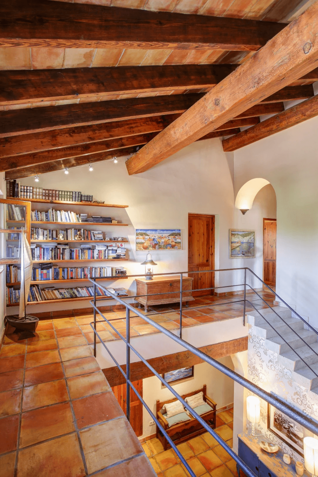 Finca de estilo rústico con imponentes vistas al mar a la venta en Moraira
