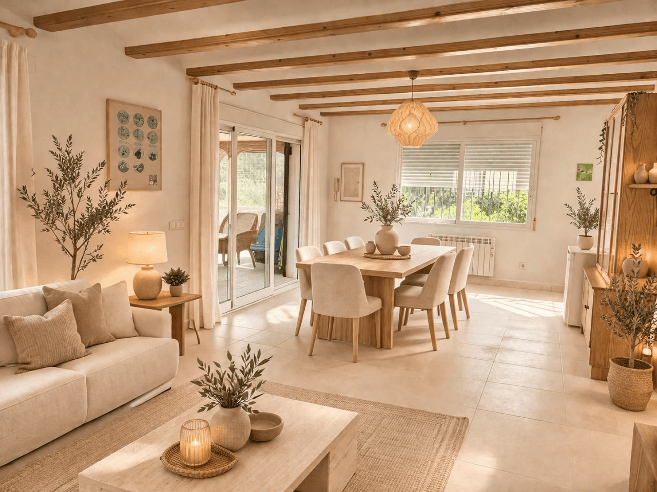 Chalet con piscina en Pedreguer